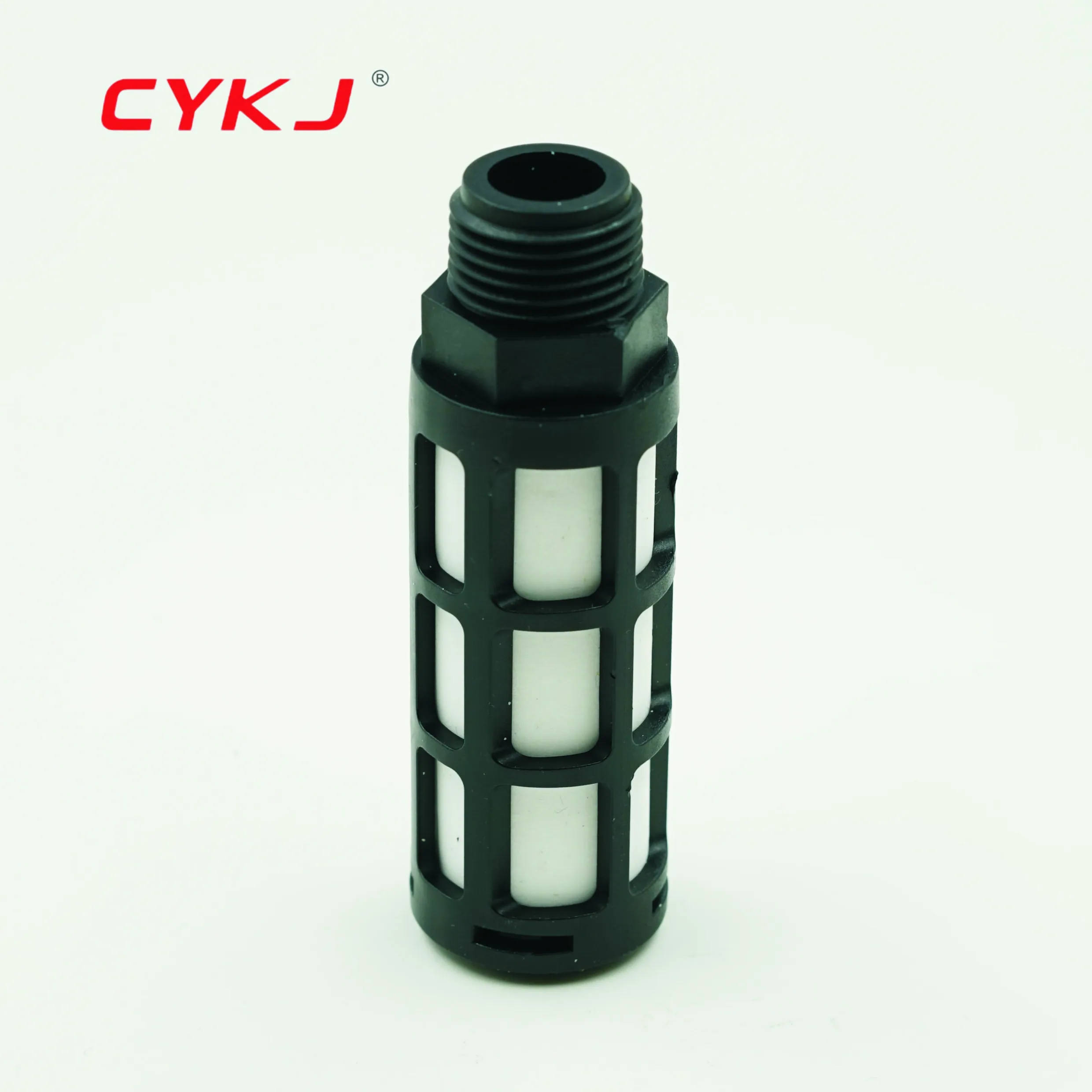 
pneumatic plastic silencers -vacuum filter silencer exhaust regulator silencer 