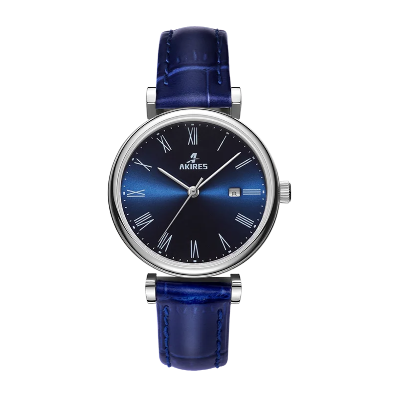 Golden Fashion Quartz Wrist Watches Leather Set Luxury Vintage Womens Skeleton Cheap Quartz Watch