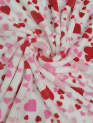 Factory new flannel love printing office bedroom blanket