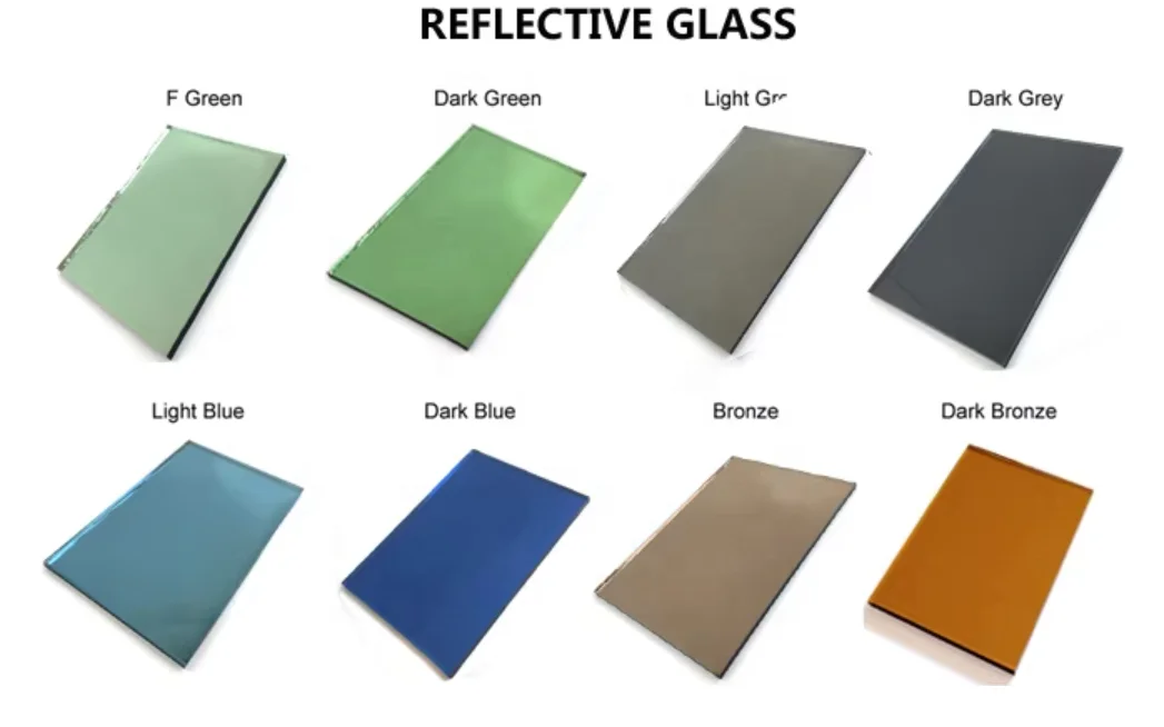 5mm 6mm 8mm 10mm 12mm 15mm reflective silver glass
