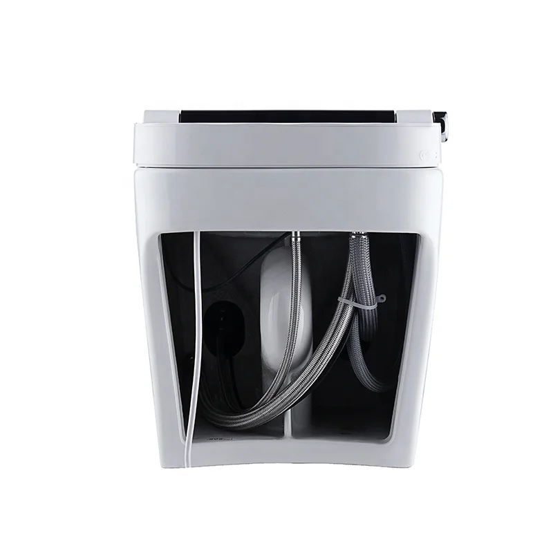 Fashion Auto Sensor Flush Open Electric Bathroom One Piece Intelligent Wc Commode Toilet Bowl Automatic Smart Toilet