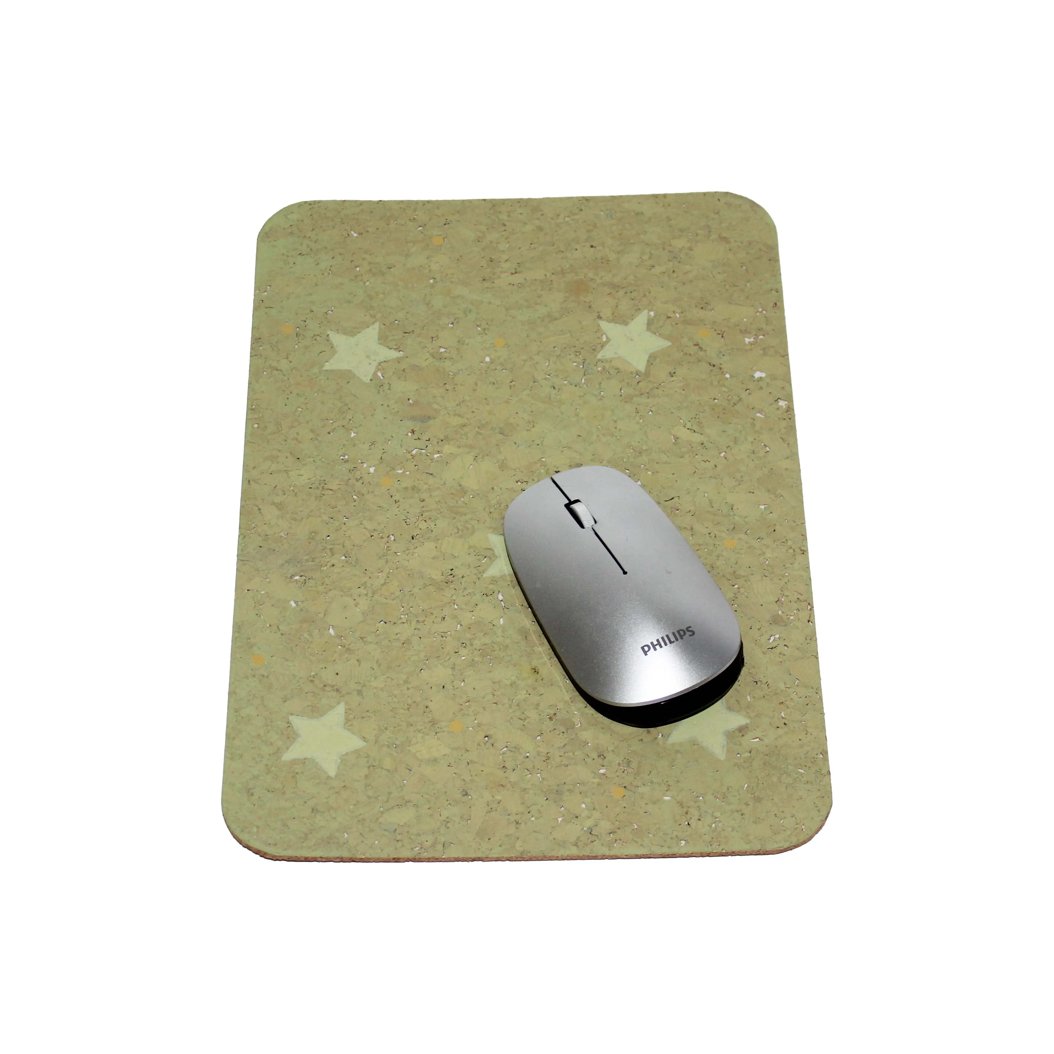 Natural Wood Eco-friendly Anti-Slip Waterproof Gaming Mouse Pad for Kids and Adult