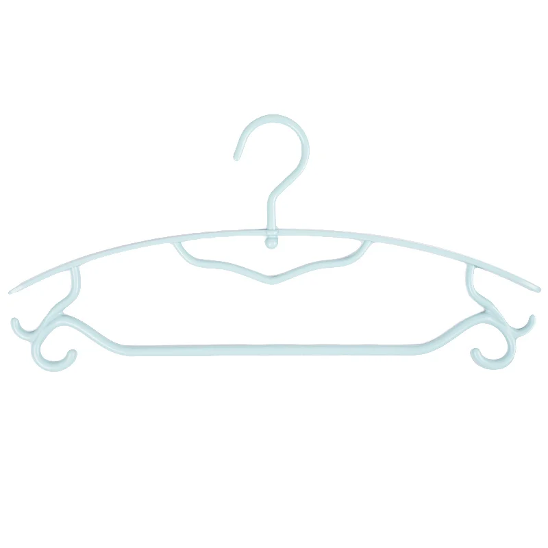 Wholesale Red Plastic Hangers Durable Use with Flexibility Glossy Single Tier Hook Type Installation for Cloths Wardrobe