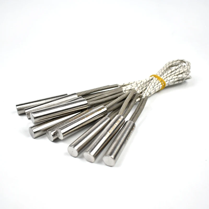 BRIGHT 24V 3D Printer Stainless Steel Heater Cartridge Heaters with K Type Thermocouple