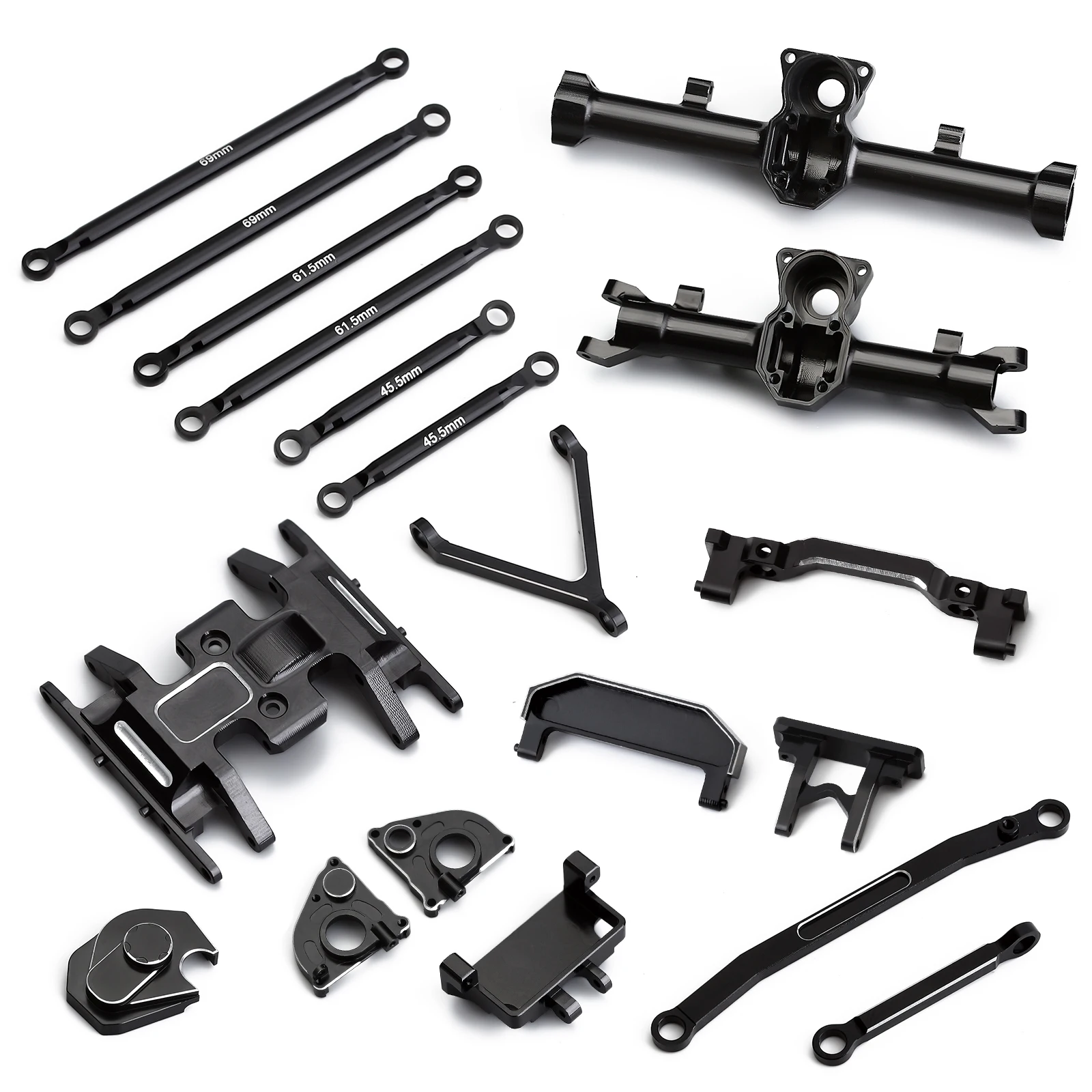 1/14 Metal Chassis Links Steering Axle Housing accessories RC car making kit