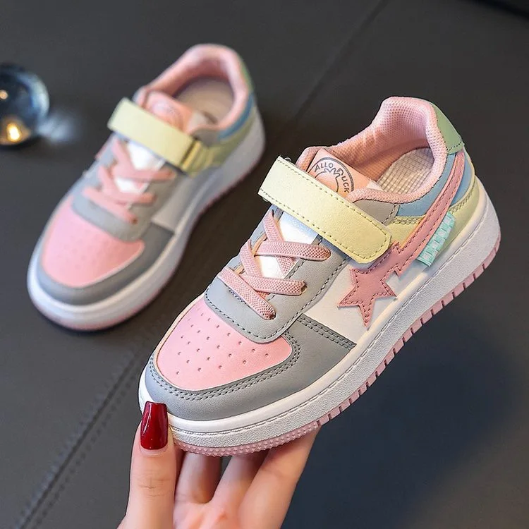 2024 Autumn Soft Sole Kids Sport Shoos Sneaker S Child Mesh Breathable Boys Single Shoes Pupils Sports Shoes shoes for children