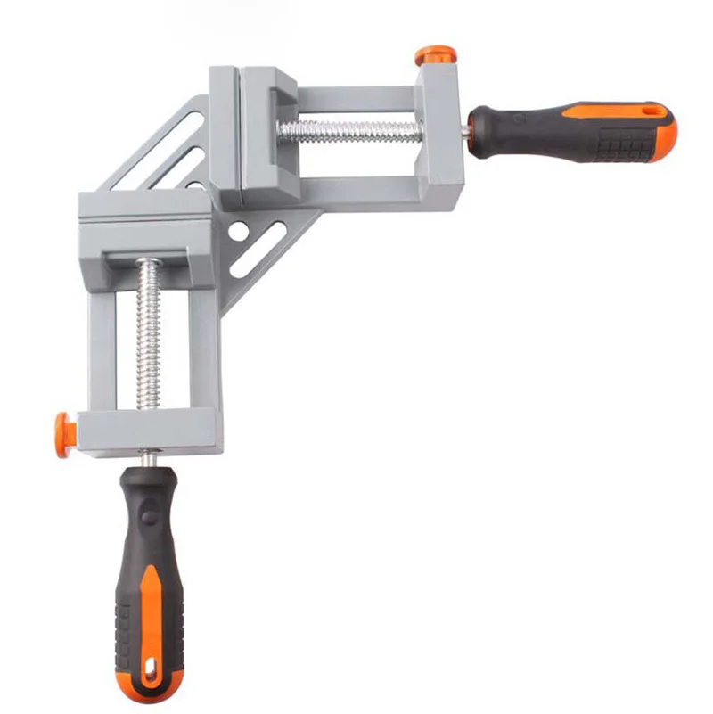 Durable Quick Release Carpentry 90 Degree Right Angle Clamp Swivel Handle Corner Clamp