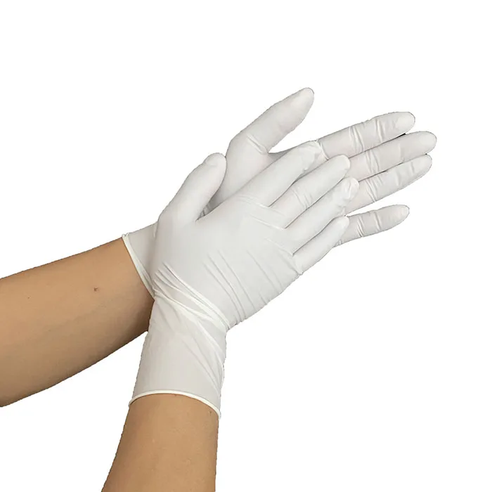9inch 12inch Blue Beauty Salon /Food/Pharmaceutical Nitrile Gloves