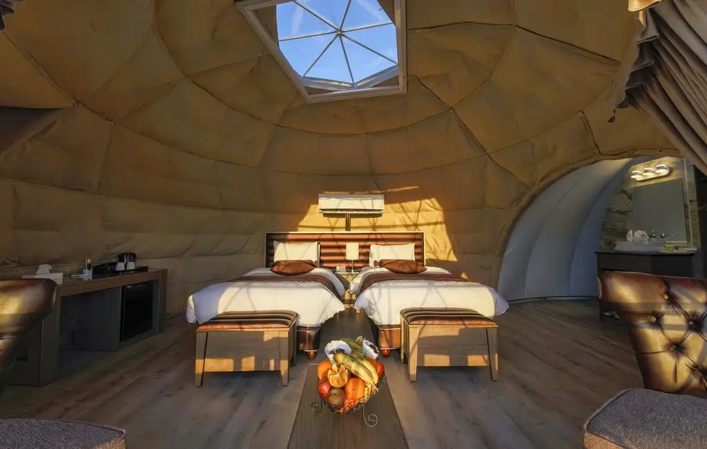 Yurt House Glass Dome Japan Clamping Tent