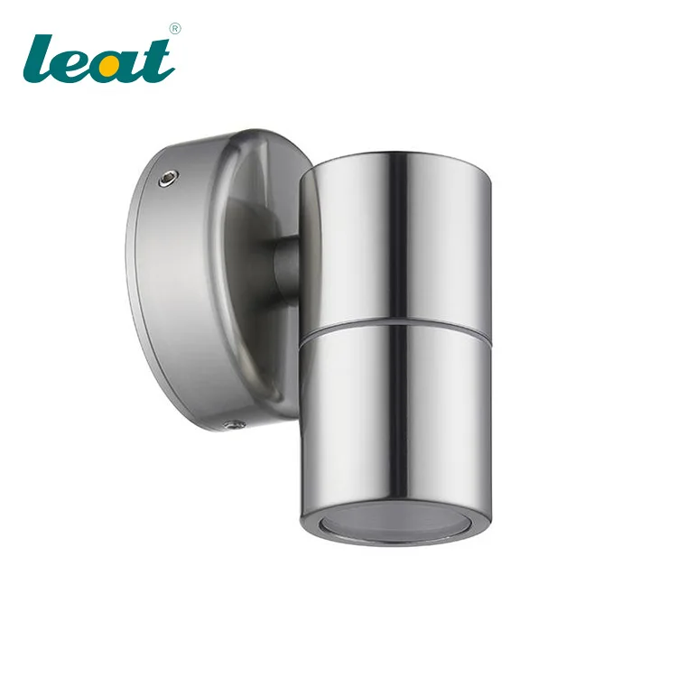Stainless steel 316 cylinder single head MR11 garden spot light Exterior wall light waterproof wall lamp