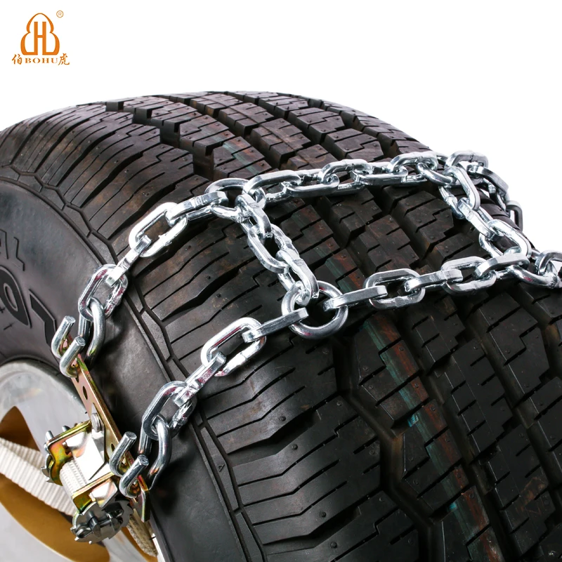 BOHU Factory Supply BW tire chain Wear-Resisting emergency Universal anti-slip Snow Tire Chain for cars