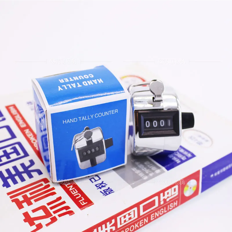 4 Digit Hand Held Tally Counter For Training