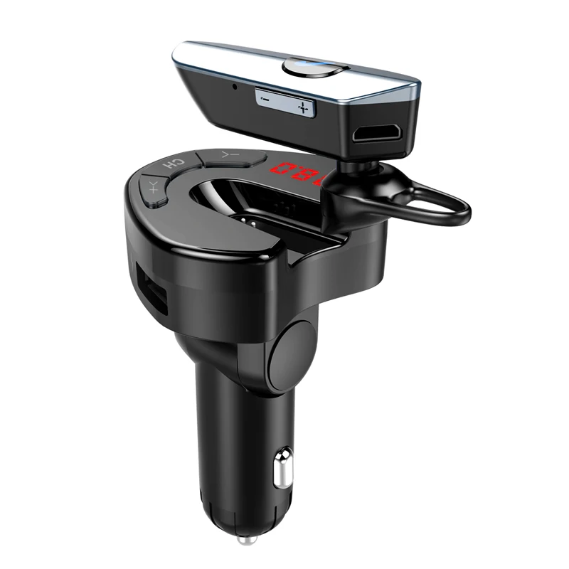 
 Зарядное устройство с 3 портами и двумя USB-разъемами, 5 В ~ 2 А, умное автомобильное зарядное устройство, адаптер, популярный товар  