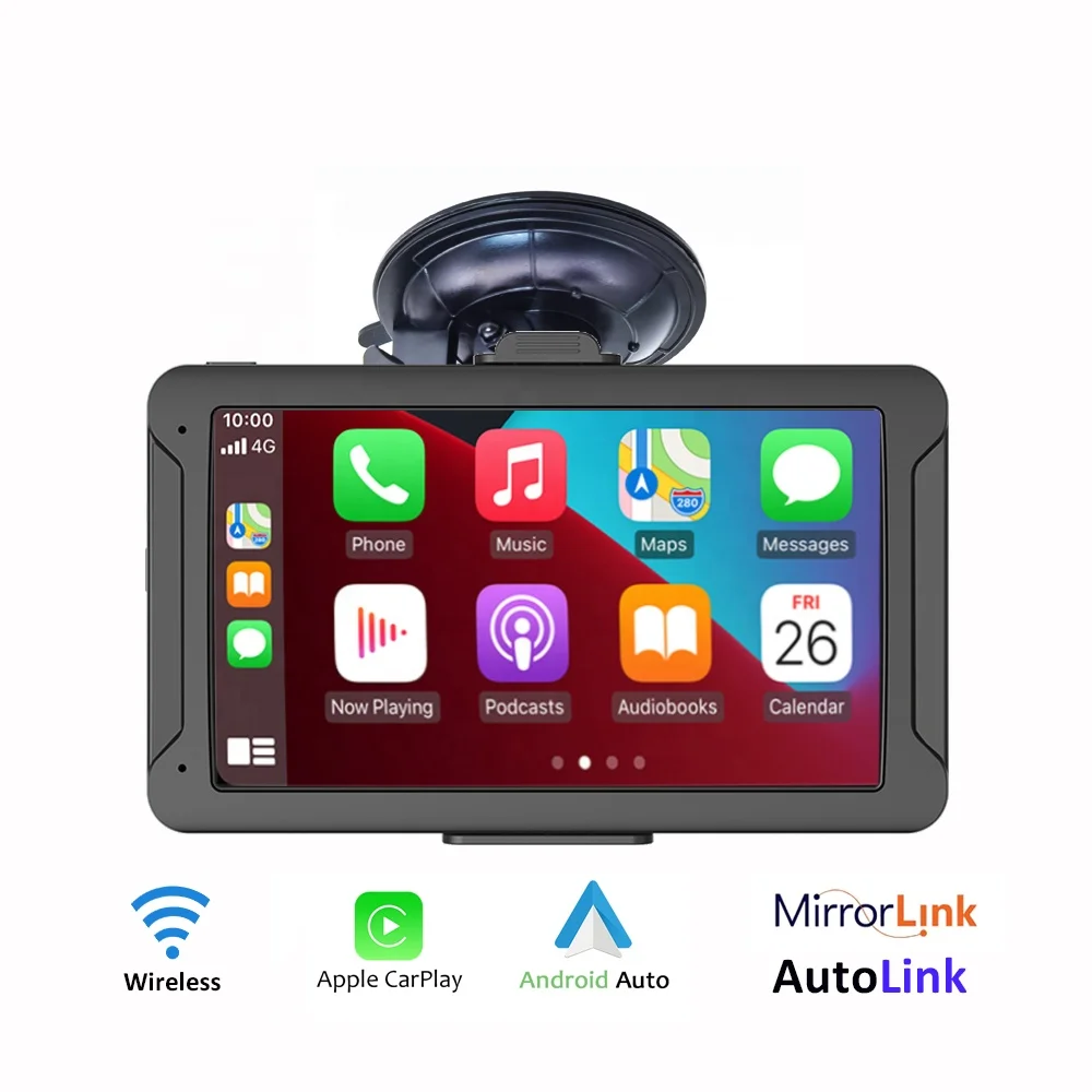 RuiHao Newest Easy setup carplay over  carplay pad carplay portable screen for Cars