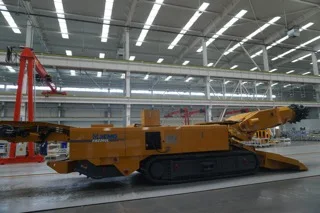 Cummins Generator EBZ200A Factory direct price tunnel boring machine sale Cantilever Roadheader