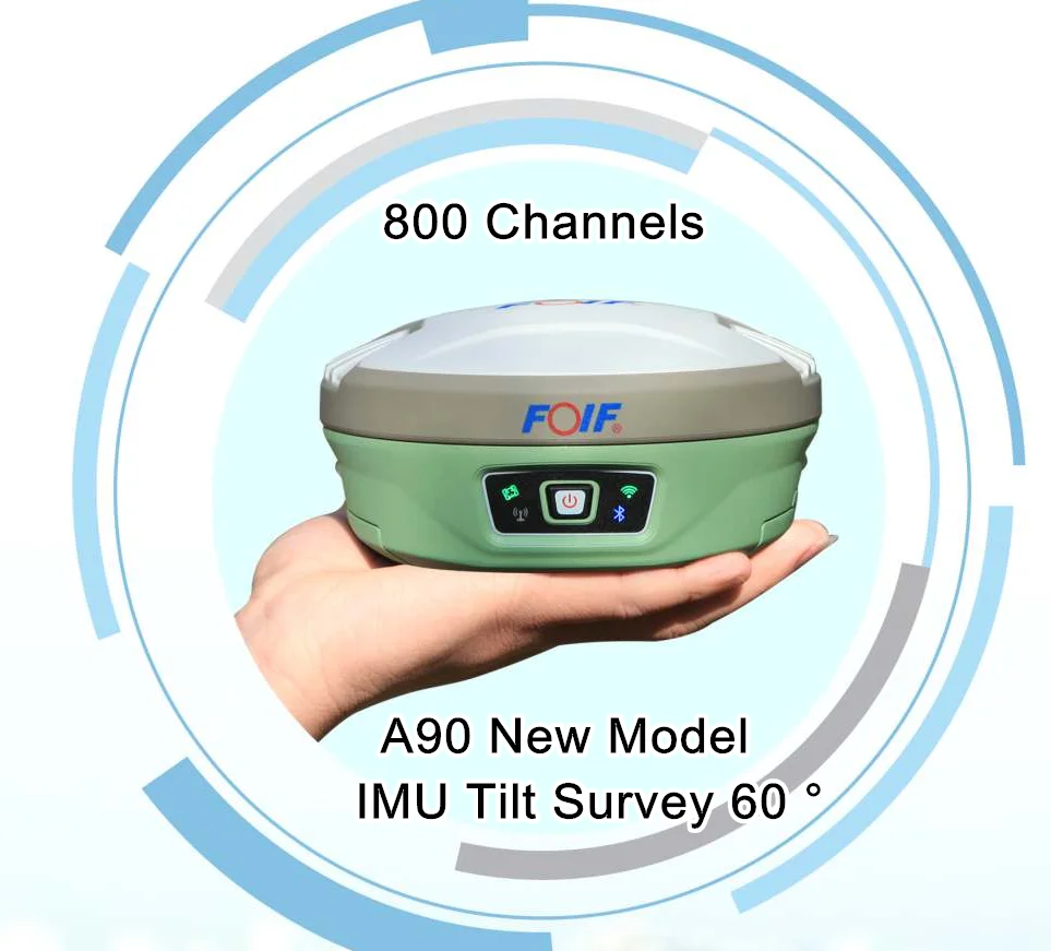 Приемник GPS RTK A90 800 каналов двухчастотный приемник gnss rtk цена DGPS FOIF