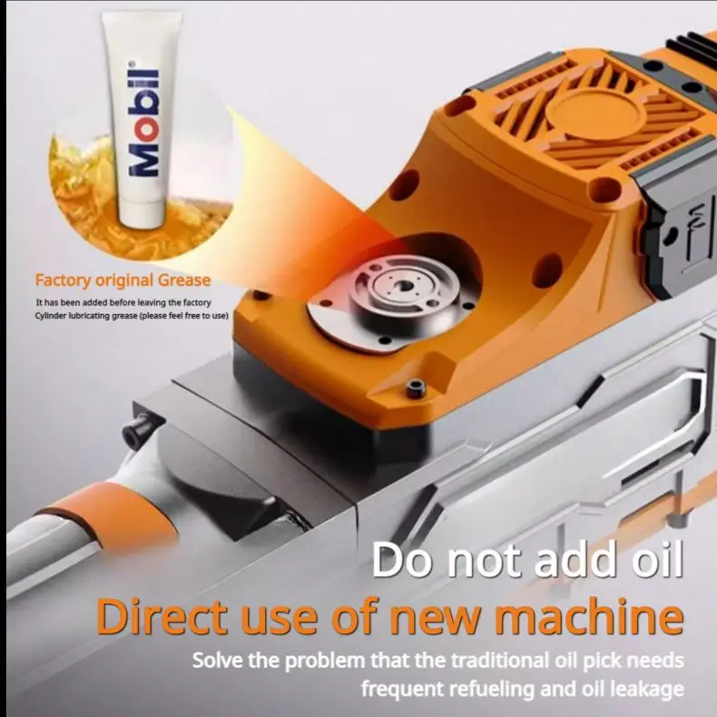 G-T1000 PLUS+high-power electric pick, concrete crushing pick, butter pick, ground excavation, wall demolition