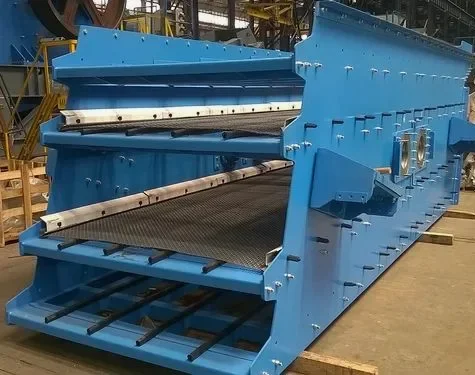 Vibrating Screen Portable Linear Vibrating Screen Filter Sieve
