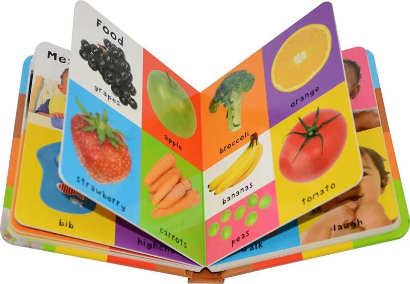 Best price superior quality china cheap book printing service hardcover Baby early education book storybook customization