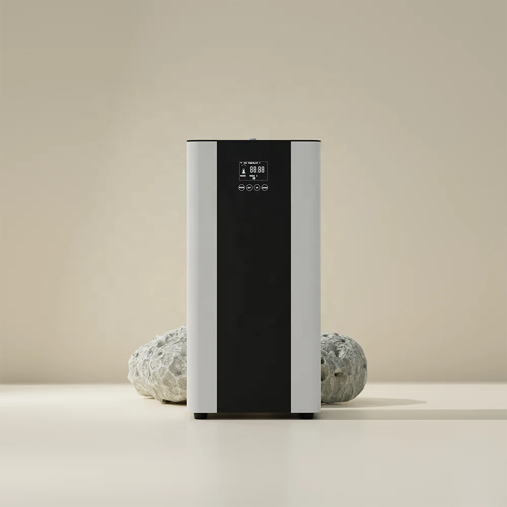 Tonemy Luxury Metal Electric Waterless Essential oil Diffuser 3000A Low Consumption 2000-3000m³ Coverage HVAV Diffuser Machine