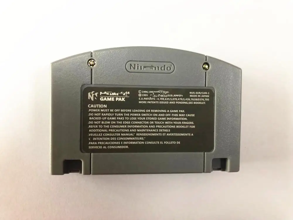 Европейская английская версия PAL Совершенно новый картридж n64 для super mario 64