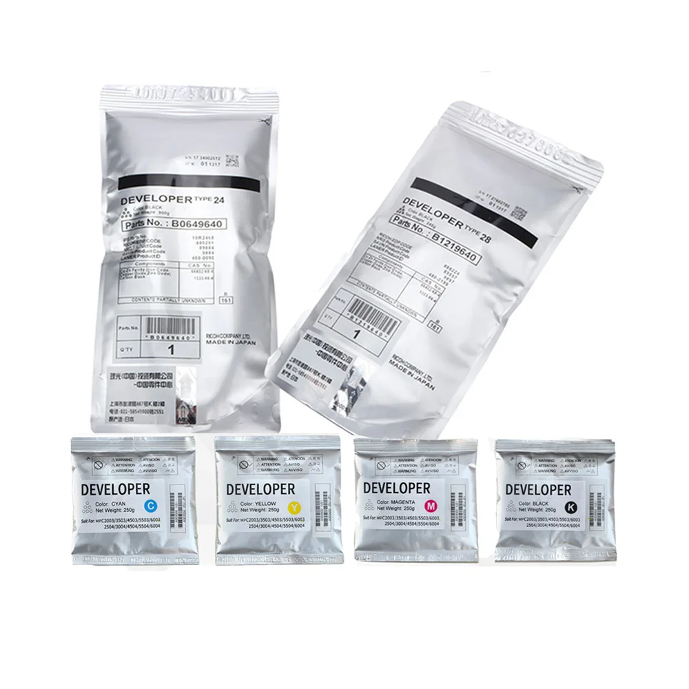 Developer Powder For Ricoh C5100 C5110 C5200 MP C6502 C2503 C5503 MPC2550/2503/3503 IM C2000 C3500 MP 1515 5002 4054 Type 24 28