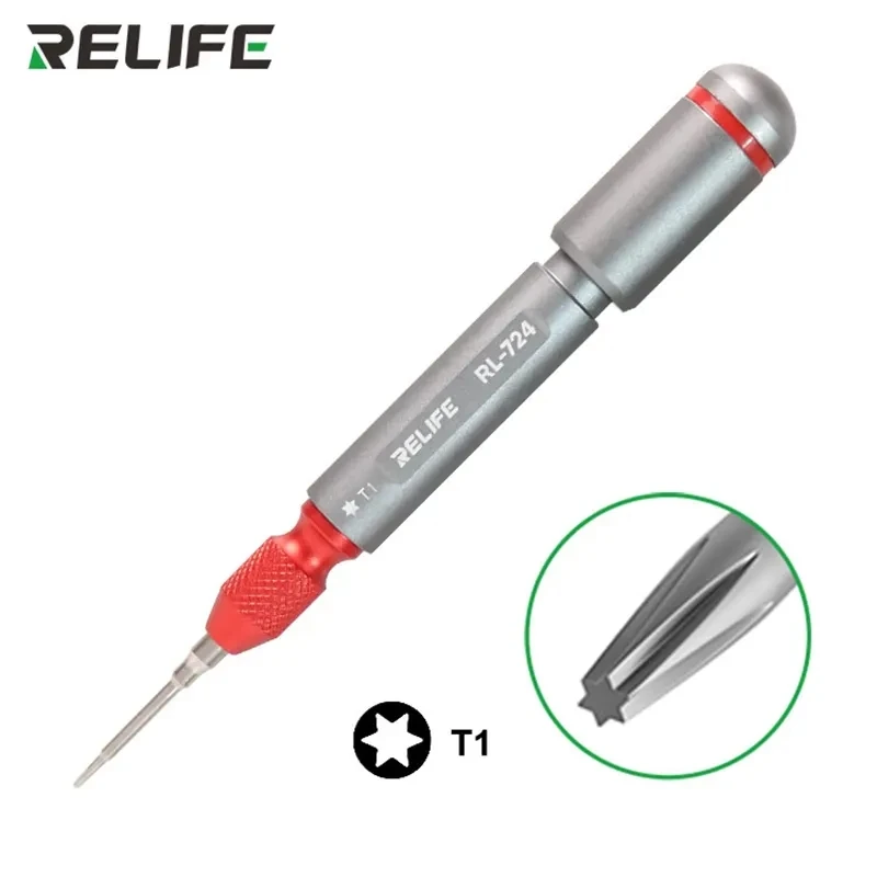 RELIFE RL-724 High-Precision Torque Screwdriver Extra Hard S2 Steel Bit Anti-skid Design For Mobile Phone Tablet Computer Repair