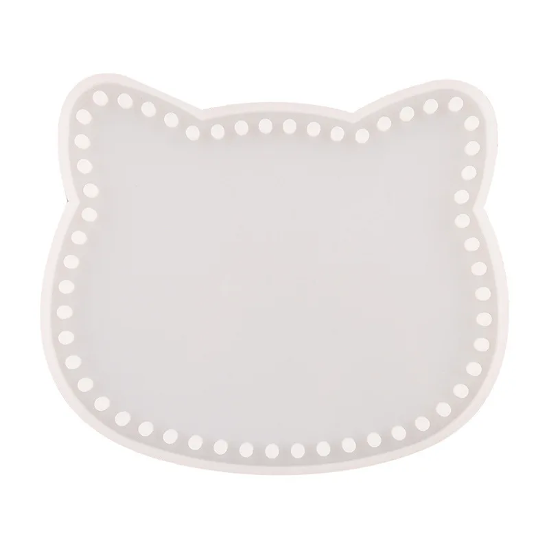 Diy Handbag Mould Cat Circular Heart-Shaped Woven Bag Resin Silicone Mold