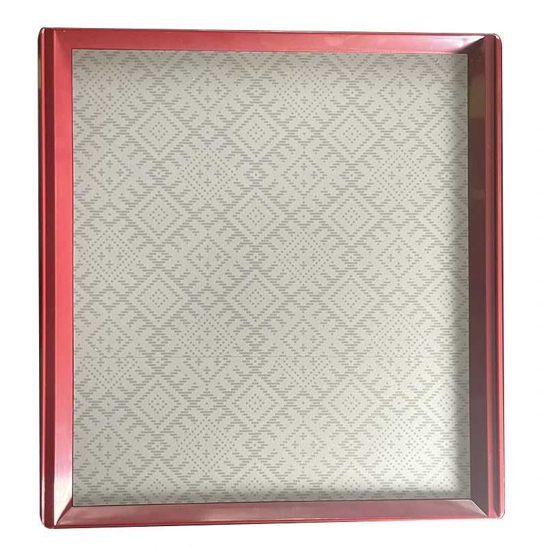 Rectangular Atlas ABS Plastic Serving Tray Non-Slip Sustainable Plate Dish for Travel for Airline Use