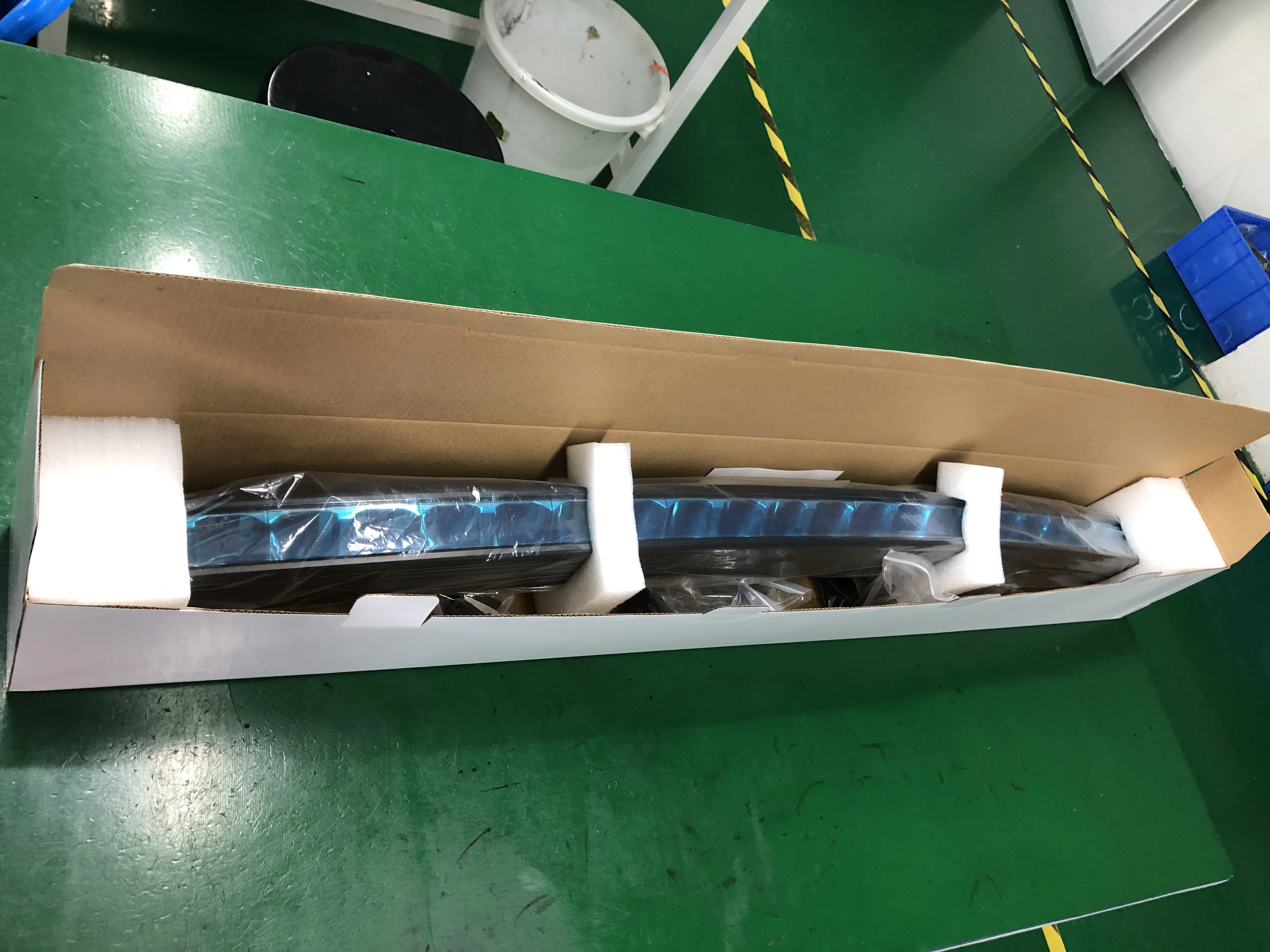 R112 LED curved light bar with vertical park 100w 160w 220w led off