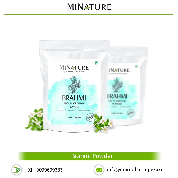 Trusted Exporter of Premium Quality Bacopa Monnieri Brahmi Powder at Low Market Price