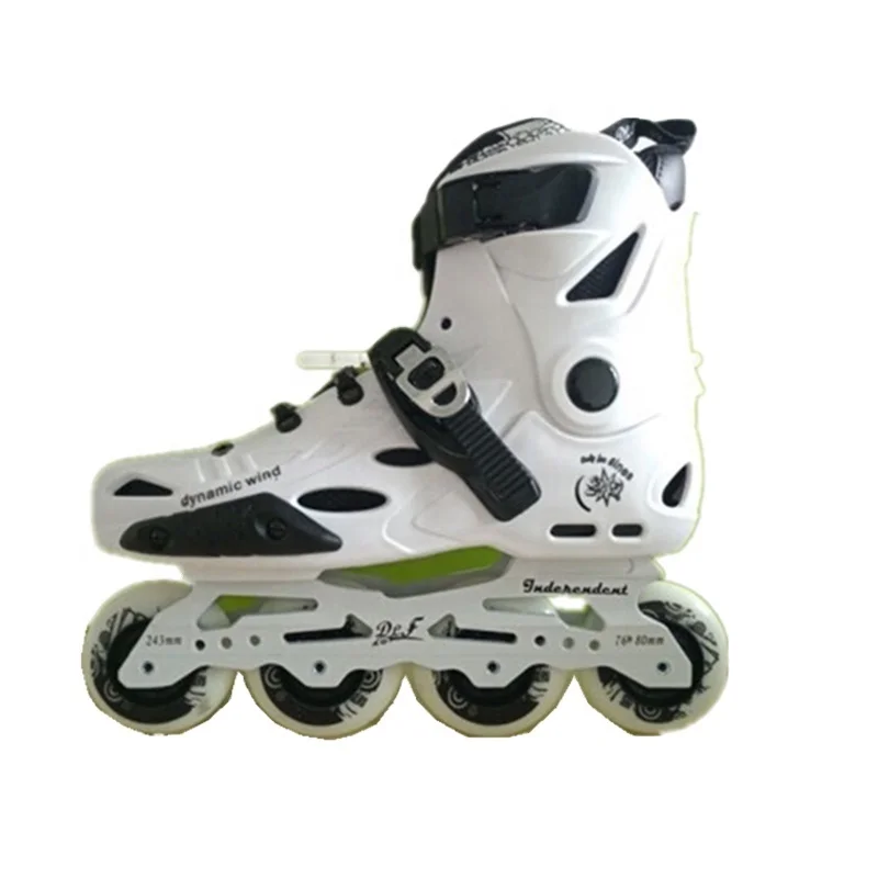 Outdoor Sport Hard Boots Freestyle Inline Roller Skates Shoes For Adult
