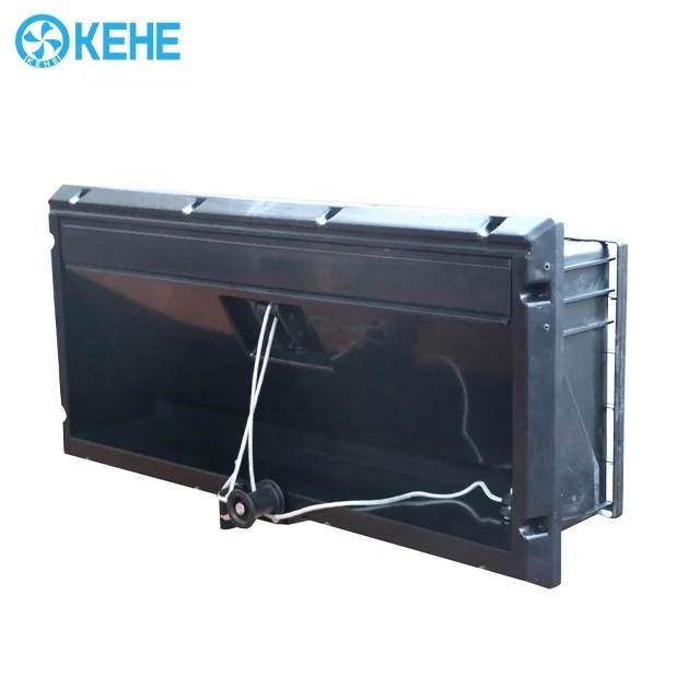 Factory Direct Sale ABS Plastic Poultry Pig Farms Side Wall Ventilation Air Inlet Windows for Broiler Chicken House