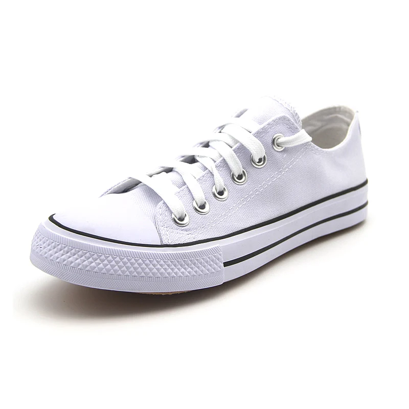Свежий Низкий вырез белая повседневная обувь плоские парусиновые кроссовки для мужчин