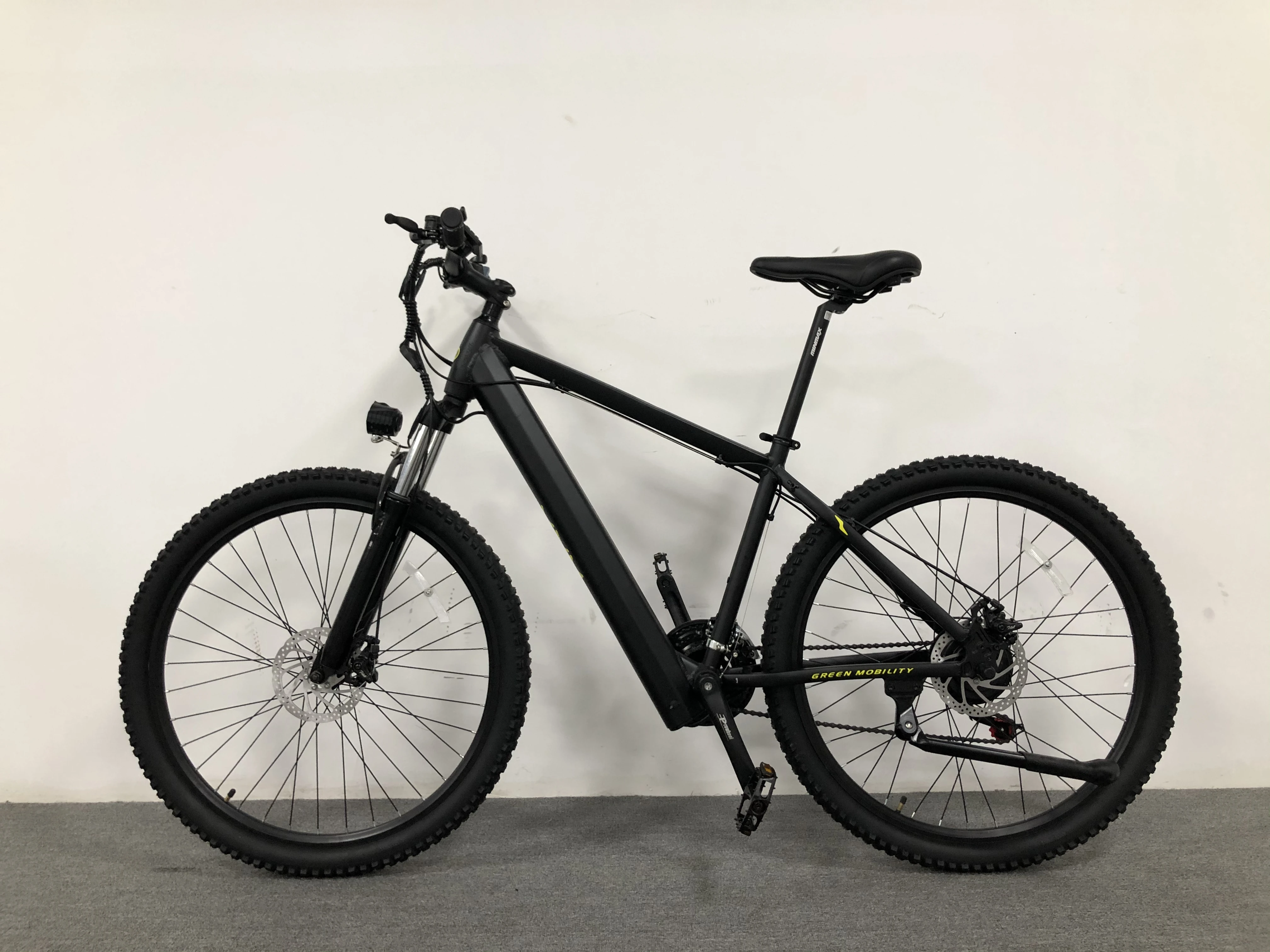 New Design Mountain Ebike 250W Aluminium Alloy Electric Bike With Full Suspension
