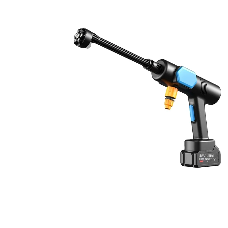 48v Portable Electric High Pressure Washer Gun 500w Car Wash Foam Gun 26bar Car Wash Equipment Power Washer With Suitcase