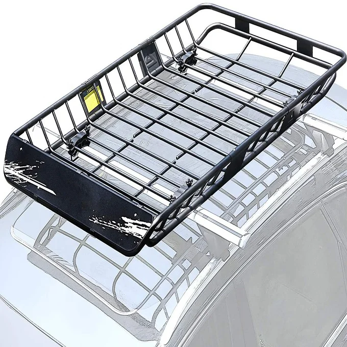 Upgraded Roof Rack Car Top Luggage Holder Carrier Basket Fit for SUV Truck Cars