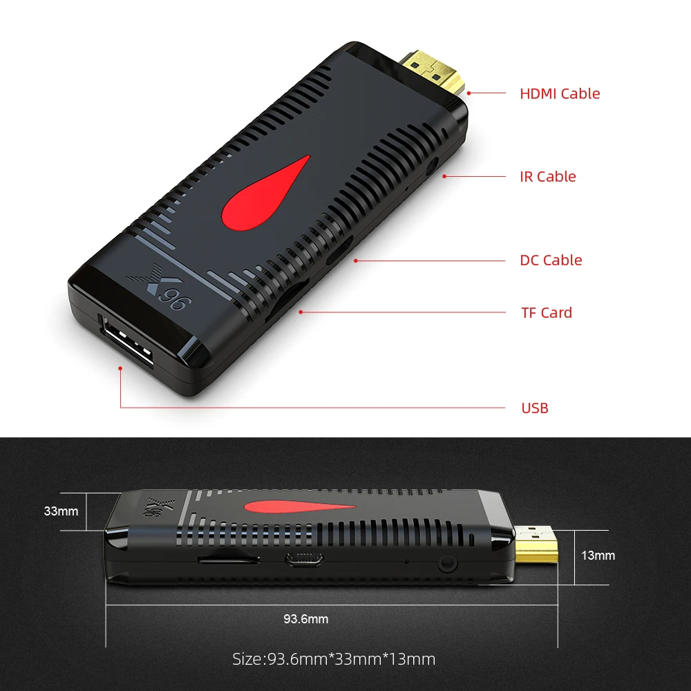  Новый Герметичный-X96s400 Amazon TV Fire Stick 4K Ultra HD Firestick с голосовым пультом Alexa медиаплеер Android tv