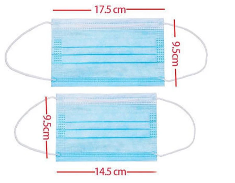 Customized 3ply face mask disposable product mouth cover for adult child use non woven face mask with earloop