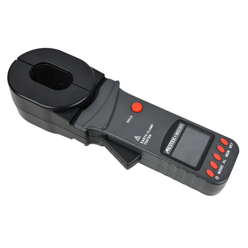 Clamp Earth Resistance Tester MS2301 Ground Dc Clamp Tester Ohm Meter Clamp Earth Resistance Tester