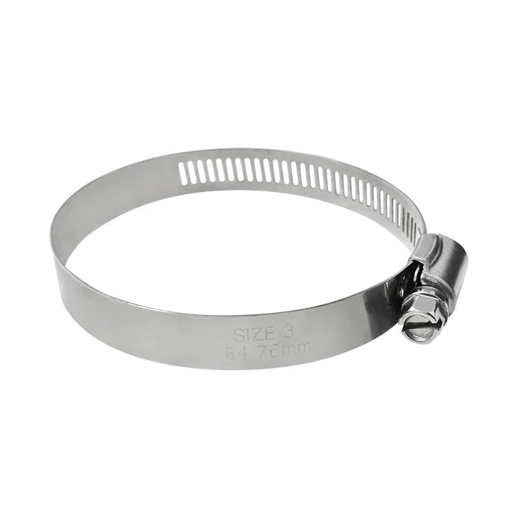 American  Hose Clamps 1/2' - Size (8-12) Worm Gear Drive Hose Clamps Small Clamping Range 1/4 Inch to 7/8 Inch (16mm-22mm)