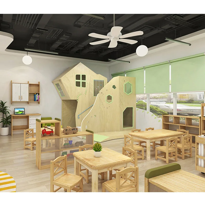 Used kindergarten furniture daycare centre wooden furniture for children