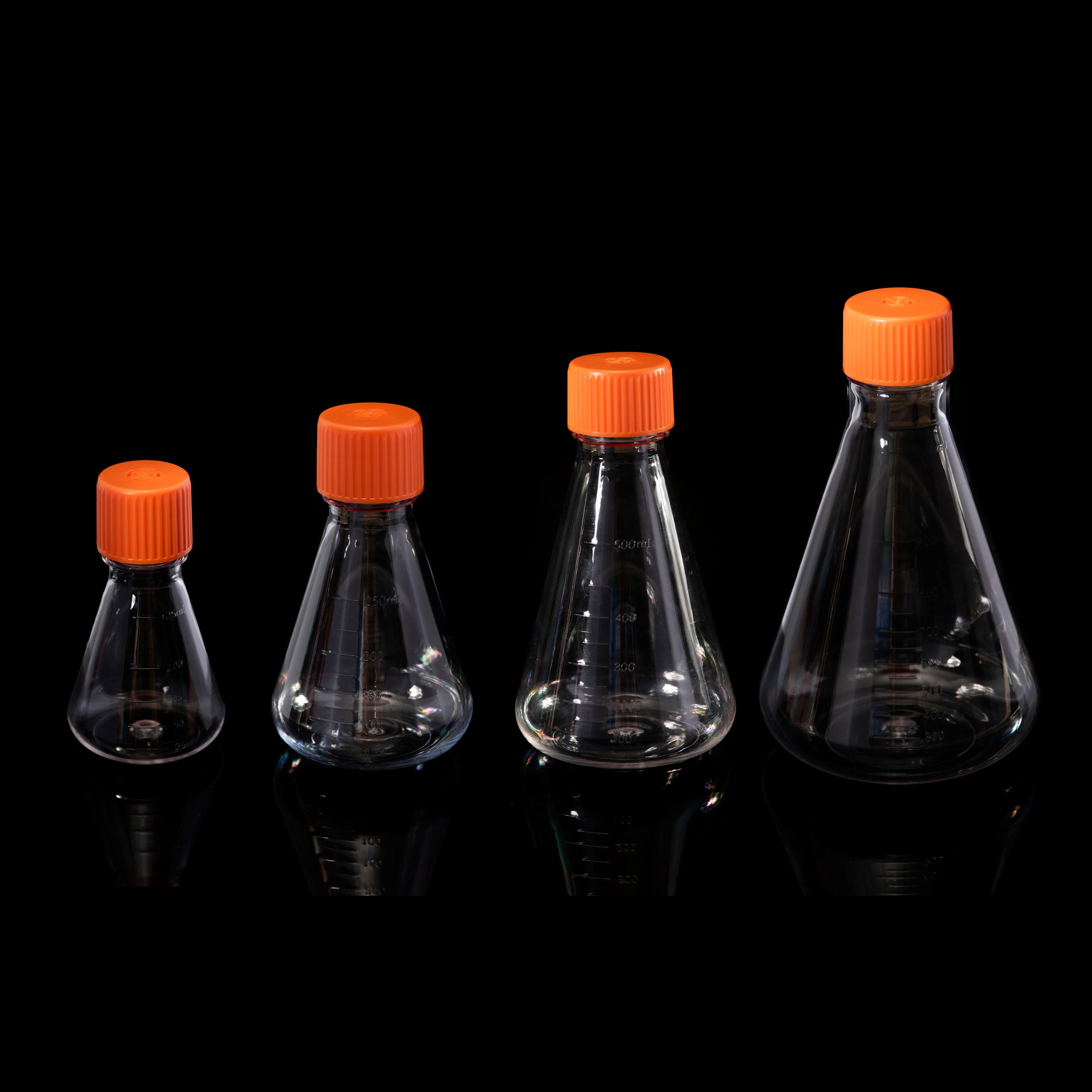 Cell Culture Screw Lab Plastic Conical Flask