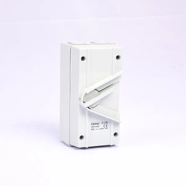 IP66 10-63A 250V 440V UKF series Weatherproof Outdoor Lever Switch