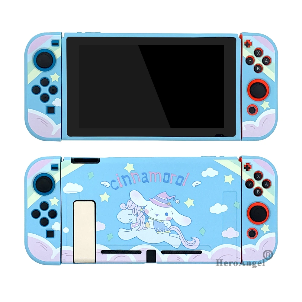 2021 NEW Nintendoswitch Cute Case For Nitendo Nintend Switch Accessories Soft TPU Shell Cover for Nintendos Switch Skin Colorful