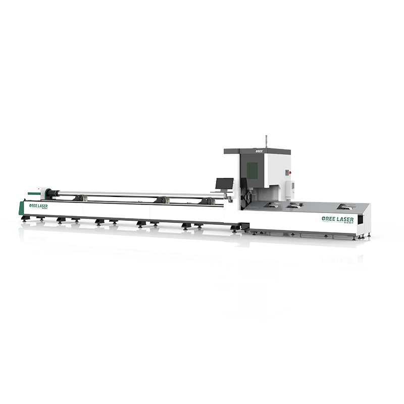 New trending Oree metal steel stainless aluminum tube laser cutting machine pipe laser cutter 1000w 2000w 3000w