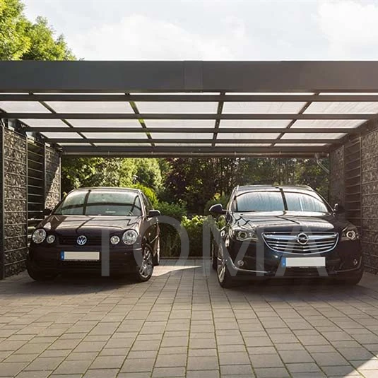 TOMA Customized Louver Roof Pergolas Home Furniture Garden Canopy Awning Luxury Bioclimatic Aluminum Pergola Outdoor Gazebo