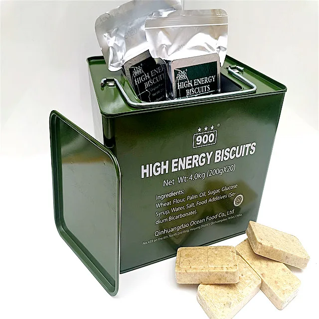 900 аварийная сухая еда, снэки для кемпинга, печенье высокой энергии