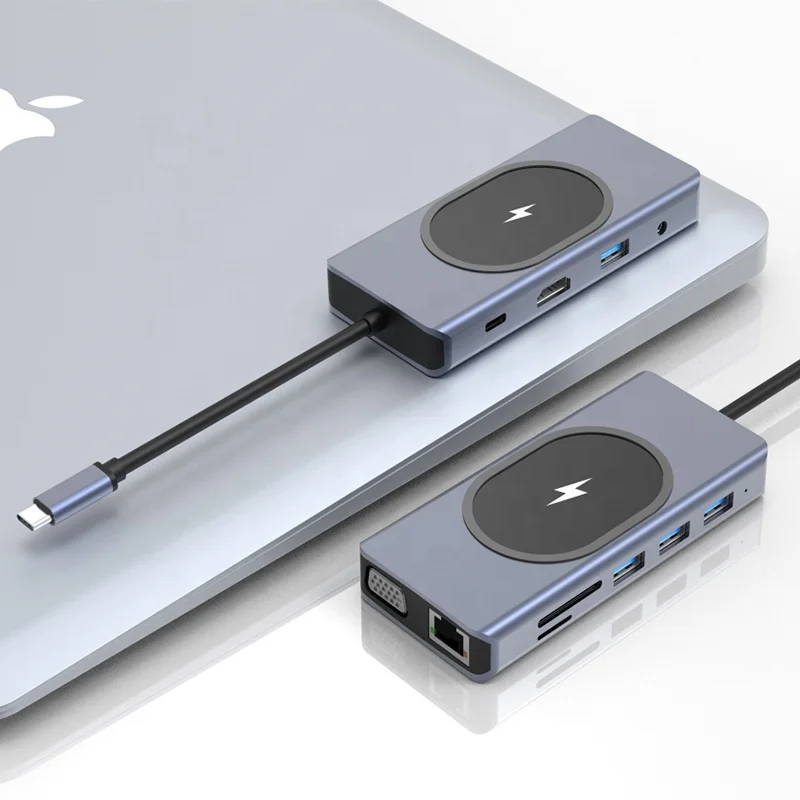 ПК-телефон Ps5 Sata порт жесткий диск Hd ноутбук Hdd Ssd 4K Thunderbolt Usbc концентратор 3 4 в 1 8 Тип Usb C