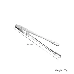 The Best Quality Meat Metal Tongs 304  Stainless Steel Tongs Kitchen Accessories